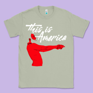This Is America Meme Classic Tee Designed By Linhvisuals