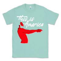 Seafoam this is america meme Classic Tee - linhVisuals