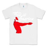 White this is america meme Classic Tee - linhVisuals