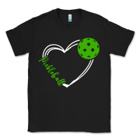 Black love pickleball women Classic Tee - linhVisuals