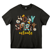 Asphalt Holy Spirit Activate Heavy Core Tee - FaDigitalArtStudio