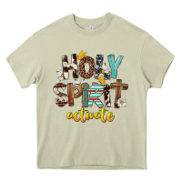 Mossy Holy Spirit Activate Heavy Core Tee - FaDigitalArtStudio