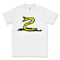 White no step on snek Classic Tee - linhVisuals