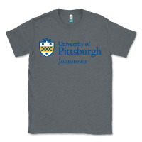 Charcoal Heather University Of Pittsburgh At Johnstown New Classic Tee - linhVisuals