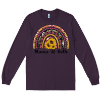 Plum mama of both rainbow Long Sleeve Tee - Artiststas
