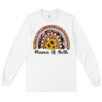 White mama of both rainbow Long Sleeve Tee - Artiststas
