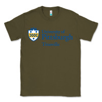 Army Green University Of Pittsburgh At Titusville New Classic Tee - linhVisuals