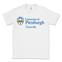White University Of Pittsburgh At Titusville New Classic Tee - linhVisuals