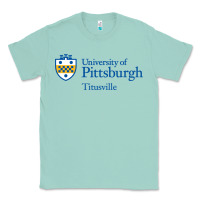 Seafoam University Of Pittsburgh At Titusville New Classic Tee - linhVisuals