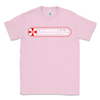 Bubblegum Pink umbrella corporation company Classic Tee - linhVisuals