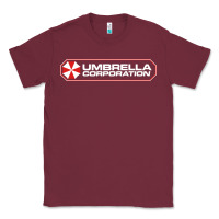 Burgundy umbrella corporation company Classic Tee - linhVisuals