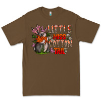 Cacao Little Miss Cotton Tail Premium Tee - CowhideDigitalArt