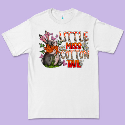 Little Miss Cotton Tail Premium Tee Designed By Cowhidedigitalart