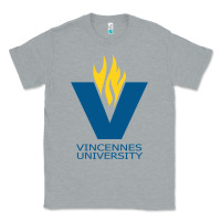 Heather Grey Vincennes University Classic Tee - linhVisuals