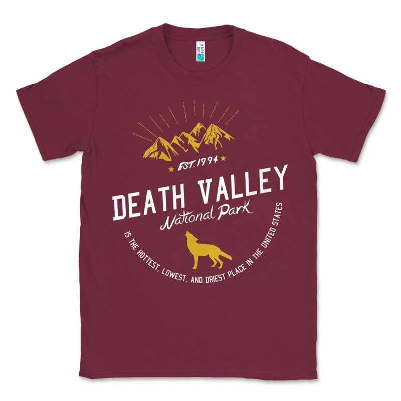 Death Valley National Park Hiker Hiking Nevada Cool Classic Tee by linhVisuals | Teevron