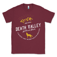 Burgundy death valley national park hiker hiking nevada cool Classic Tee - linhVisuals