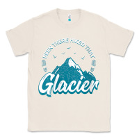 Natural glacier national park hiking Classic Tee - linhVisuals