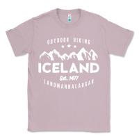 Lilac iceland hiking landmannalaugar est 1477 Classic Tee - linhVisuals