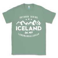 Sage iceland hiking landmannalaugar est 1477 Classic Tee - linhVisuals