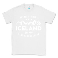 White iceland hiking landmannalaugar est 1477 Classic Tee - linhVisuals