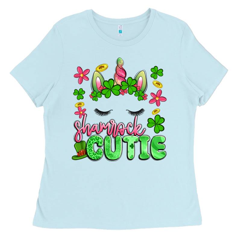 Shamrock Cutie Artiststas Ladies Tee by Artiststas | Teevron