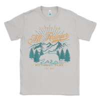Moon Dust mount rainier national park washington usa vacation hiking Classic Tee - linhVisuals