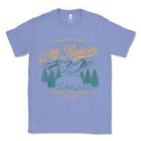 Colony Blue mount rainier national park washington usa vacation hiking Classic Tee - linhVisuals