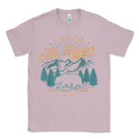 Lilac mount rainier national park washington usa vacation hiking Classic Tee - linhVisuals