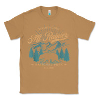 Toasted Coconut mount rainier national park washington usa vacation hiking Classic Tee - linhVisuals