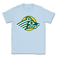 Dusty Blue Alaska Anchorage Seawolves Classic Tee - linhVisuals