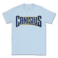 Dusty Blue Canisius Athletics Wordmark Classic Tee - linhVisuals