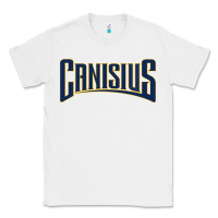 White Canisius Athletics Wordmark Classic Tee - linhVisuals