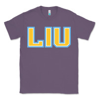Lavender Liu Gold Wordmark Classic Tee - linhVisuals