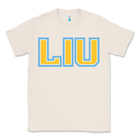 Natural Liu Gold Wordmark Classic Tee - linhVisuals