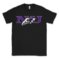 Black Niagara Purple Eagles Classic Tee - linhVisuals
