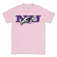 Bubblegum Pink Niagara Purple Eagles Classic Tee - linhVisuals