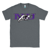 Charcoal Heather Niagara Purple Eagles Classic Tee - linhVisuals