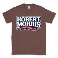 Chestnut Robert Morris Colonials Wordmark Classic Tee - linhVisuals