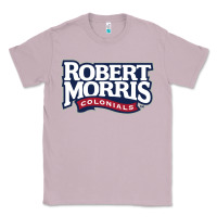 Lilac Robert Morris Colonials Wordmark Classic Tee - linhVisuals