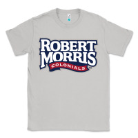 Moon Dust Robert Morris Colonials Wordmark Classic Tee - linhVisuals
