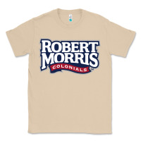 Mushroom Robert Morris Colonials Wordmark Classic Tee - linhVisuals