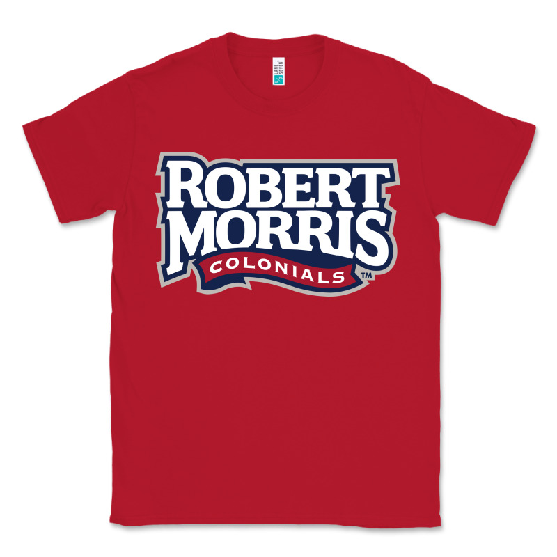 Robert Morris Colonials Wordmark Classic Tee by linhVisuals | Teevron