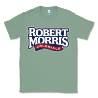 Sage Robert Morris Colonials Wordmark Classic Tee - linhVisuals