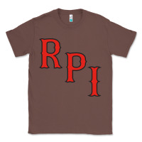 Chestnut Rpi Engineers Hockey Classic Tee - linhVisuals