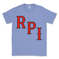 Colony Blue Rpi Engineers Hockey Classic Tee - linhVisuals