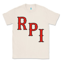Natural Rpi Engineers Hockey Classic Tee - linhVisuals