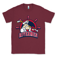 Burgundy peoria rivermen Classic Tee - linhVisuals