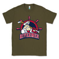 Army Green peoria rivermen Classic Tee - linhVisuals