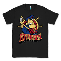 Black peoria rivermen Classic Tee - linhVisuals