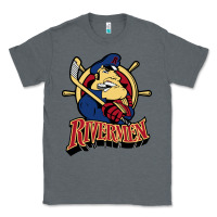 Charcoal Heather peoria rivermen Classic Tee - linhVisuals